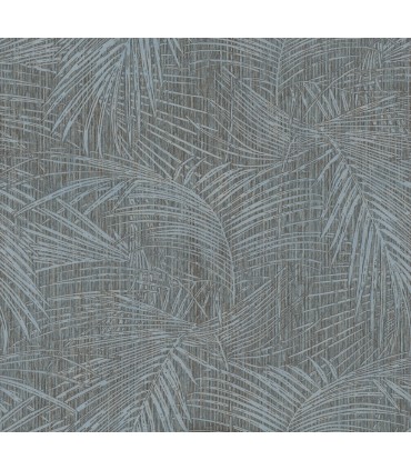 SI50610 - Della Palm Blue Multi Wallpaper-Signature Textures 3