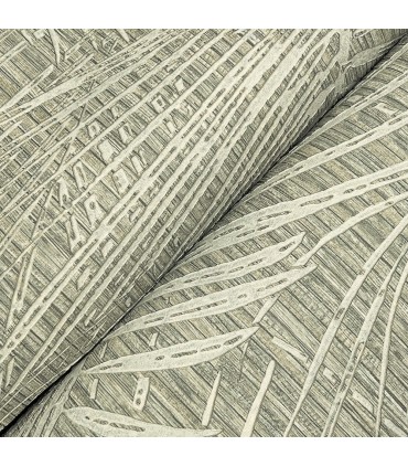 SI50612 - Della Palm Dark Taupe Wallpaper-Signature Textures 3