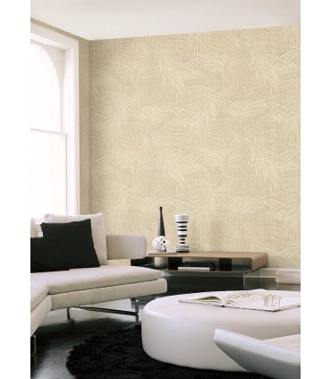 SI50614 - Della Palm Wheat Wallpaper-Signature Textures 3
