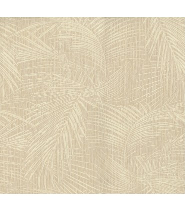 SI50614 - Della Palm Wheat Wallpaper-Signature Textures 3