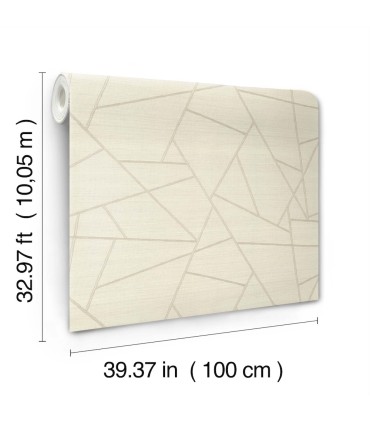 SI6823 - Lisle Ivory Wallpaper-Signature Textures 3