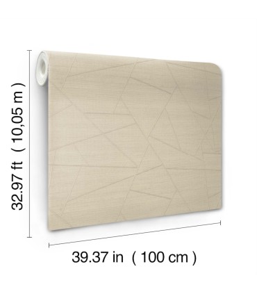 SI6822 - Lisle Toasted Almond Wallpaper-Signature Textures 3