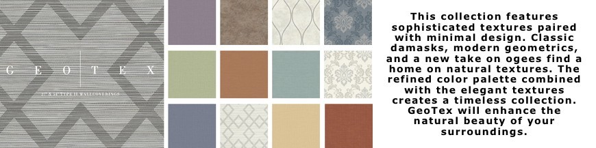 GeoTex Wallpaper Collection by Kenneth James