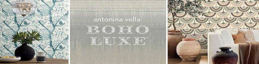 Boho Luxe Wallpaper by Antonina Vella