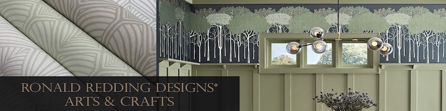 Arts and Crafts Wallpaper by Ronald Redding