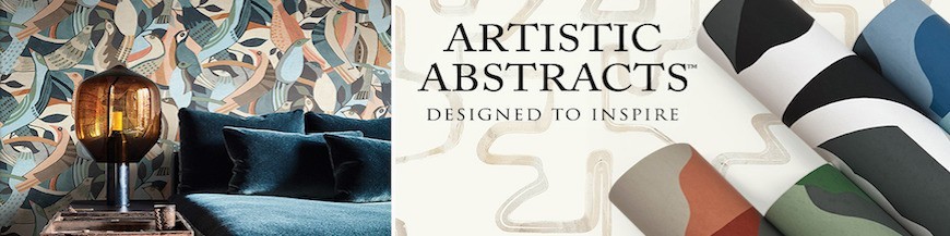 Artistic Abstracts Wallpaper Collection by York