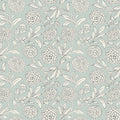 VP1361 - Chatsworth Garden Sky Blue Floral Trail Wallpaper-Jardin