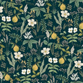 PSW1677RL - Herb Garden Navy Botanical Wallpaper by Rifle Paper Co.