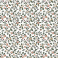 VP1414 - Framboise Blush Berry Vines Wallpaperr-Jardin
