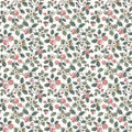 VP1412 - Framboise Pink Berry Vines Wallpaperr-Jardin