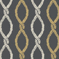 VP1324 - Laureate Black Vine Trellis Wallpaper-Jardin