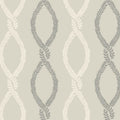 VP1323 - Laureate Grey Vine Trellis Wallpaper-Jardin