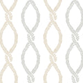 VP1322 - Laureate Neutral Vine Trellis Wallpaper-Jardin