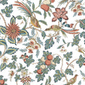 VP1316 - Parterre Coral Jacobean Wallpaper-Jardin
