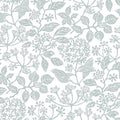 VP1346 - Rowen Light Blue Botanical Wallpaper-Jardin
