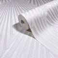 MA35845 - Lumiere White Deco Geo Wallpaper-Opulent Accents