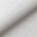 4207-5416 - Leon Off White Faux Fabric High Performance Wallpaper by Warner