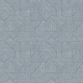 4177-83304 - Crescendo Blue Block Geometric Wallpaper-Drew and Jonathan