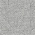 4177-83302 - Crescendo Dark Grey Block Geometric Wallpaper-Drew and Jonathan
