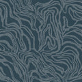 4177-27707 - Massar Teal Modern Marbled Wallpaper-Drew and Jonathan