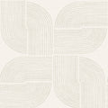 4177-27724 - Savoye Brown Spiral Arches Wallpaper-Drew and Jonathan