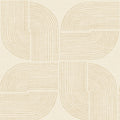 4177-27726 - Savoye Wheat Spiral Arches Wallpaper-Drew and Jonathan