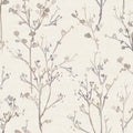 4177-27722 - Silverling Lavender Budding Branches Wallpaper-Drew and Jonathan