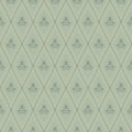 4201-48031 - Alma Mint Diamond Floral Wallpaper-Savanna by A Street