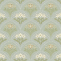 4201-48016 - Maj Sky Blue Floral Damask Wallpaper-Savanna by A Street