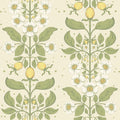 4201-48010 - Rosa Green Floral Columns Wallpaper-Savanna by A Street