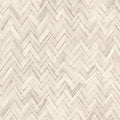 4202-410372 - Ellery Beige Herringbone Wallpaper-Springhill by A Street