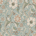 4191-83013 - Liora Aqua Floral Trail Wallpaper by Chesapeake