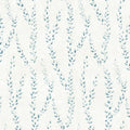LL3256 - Alpenrose Sapphire Vine Wallpaper-Layered Luxe