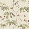 LL3248 - Cillian Plum Botanical Bird Trail Wallpaper-Layered Luxe
