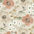 LL3201 - Evelyn Apricot Floral Wallpaper-Layered Luxe