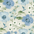 LL3203 - Evelyn Blue Floral Wallpaper-Layered Luxe