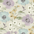 LL3202 - Evelyn Lavender Floral Wallpaper-Layered Luxe