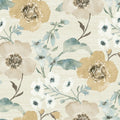 LL3204 - Evelyn Wheat Floral Wallpaper-Layered Luxe