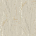 LL3239 - Meadow Splendor Neutral Botanical Wallpaper-Layered Luxe