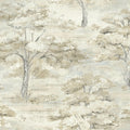 LL3227 - Moreno Neutral Woodland Wallpaper-Layered Luxe