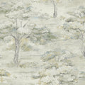 LL3225 - Moreno Slate Woodland Wallpaper-Layered Luxe