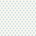 LL3233 - Serene Teal Floral Stamp Wallpaper-Layered Luxe