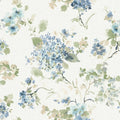 LL3229 - Veiled Garden Sky Blue Floral Wallpaper-Layered Luxe