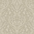 4169-12705 - Kiwassa Light Brown Antler Damask Wallpaper by Chesapeake