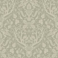 4169-12706 - Kiwassa Sage Antler Damask Wallpaper by Chesapeake