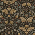 4169-83116 - Mystic Moth Black Forest Magic Wallpaper by Chesapeake