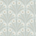 4169-27602 - Tap Root Light Blue Floral Damask Wallpaper by Chesapeake