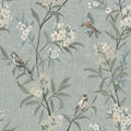 4169-83139 - Tea Olive Blue Finch Frolic Wallpaper by Chesapeake
