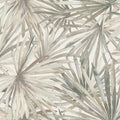 4193-7450 - Corifa Cream Palm Leaf Wallpaper-Portofino by A Street