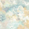 4193-7462 - Aria Aquamarine Abstract Wallpaper-Portofino by A Street